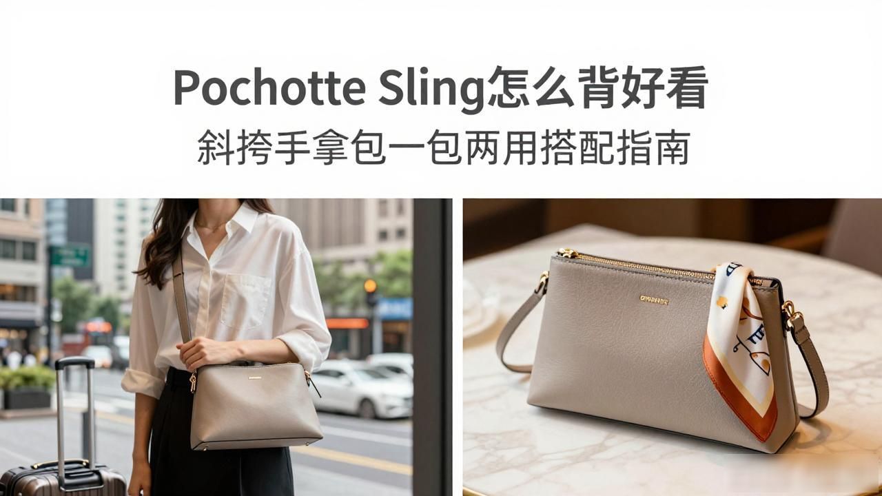Pochette Sling怎么背好看 斜挎手拿包一包两用搭配指南 lv2026 第3张-买A货 斜挎包的用法_Pochette Sling|斜挎手拿包_手拎斜挎包