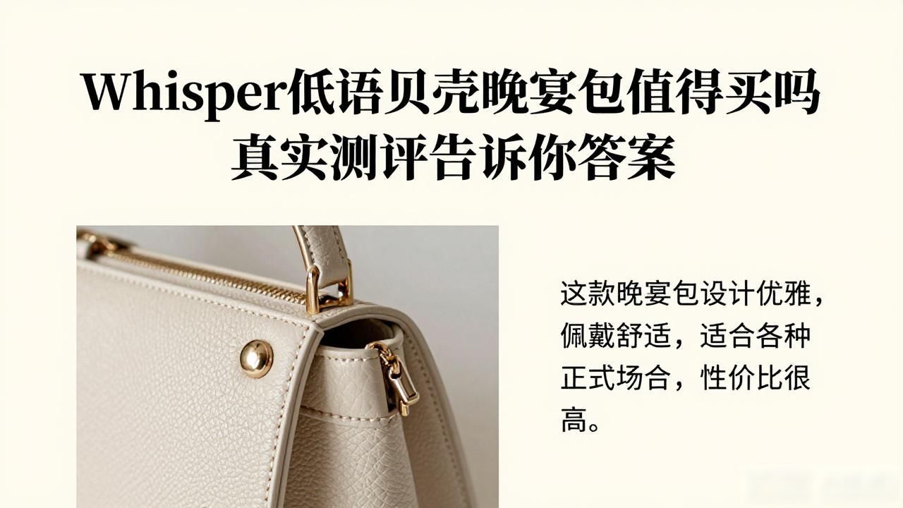 Whisper低语贝壳晚宴包值得买吗 真实测评告诉你答案 lv2026 第2张-买A货 贝壳宴图片_贝壳礼盒_Whisper|低语贝壳晚宴包
