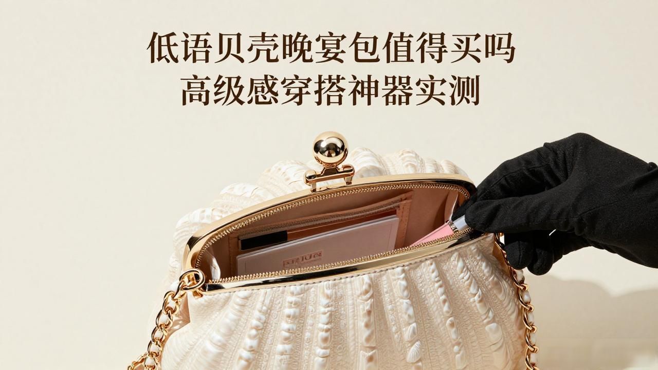 低语贝壳晚宴包值得买吗 高级感穿搭神器实测 lv2026 第3张-买A货 贝壳主题餐厅_贝壳礼盒_Whisper|低语贝壳晚宴包