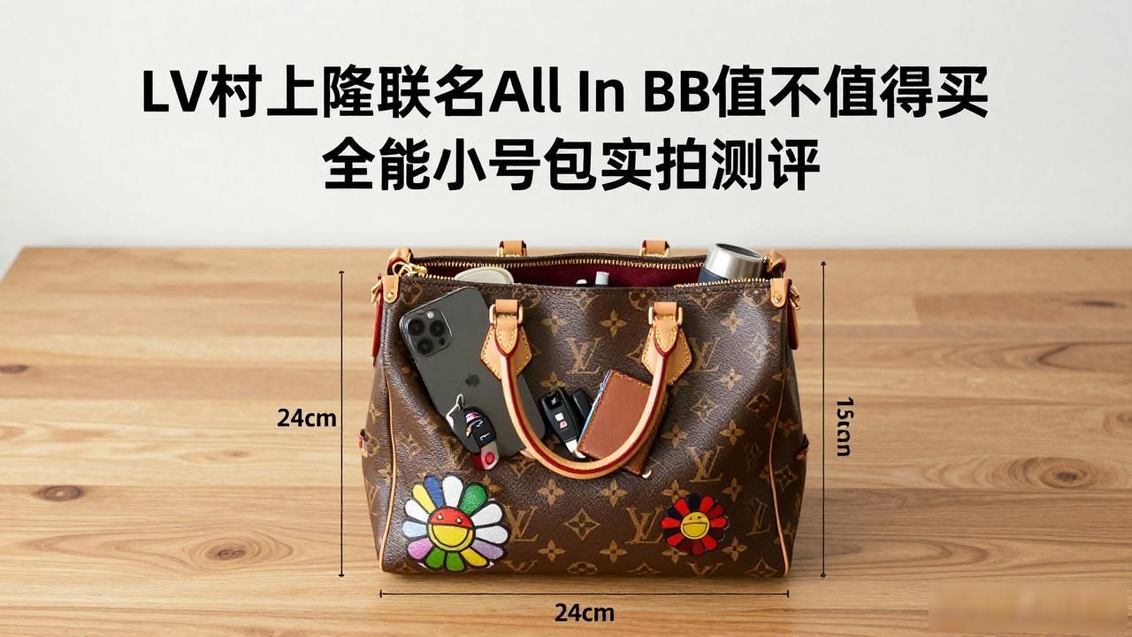 LV村上隆联名All In BB值不值得买 全能小号包实拍测评 LV2026 第2张-买A货 LV× 村上隆 All In BB|LV 村上隆联名全能小号包_LV× 村上隆 All In BB|LV 村上隆联名全能小号包_LV× 村上隆 All In BB|LV 村上隆联名全能小号包
