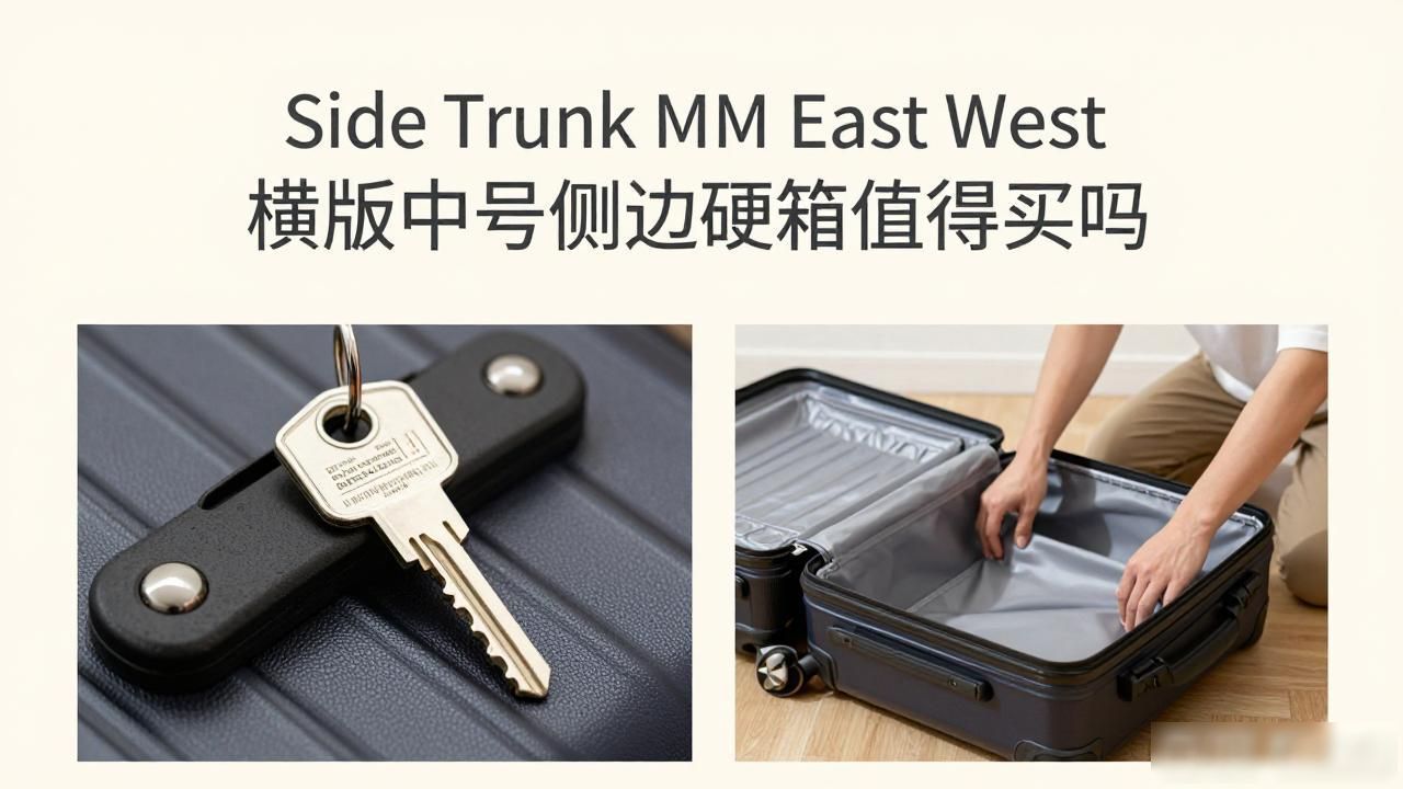 Side Trunk MM East West｜横版中号侧边硬箱_横款行李箱_横款拉杆箱尺寸对照表
