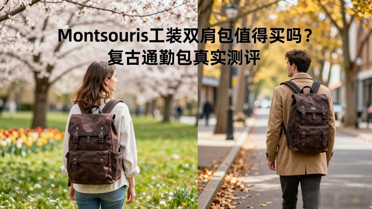 Montsouris工装双肩包值得买吗?复古通勤包真实测评 lv2026 第3张-买A货 Montsouris Cargo Backpack|工装复古双肩包_复古工装穿搭_复古双肩包品牌大全