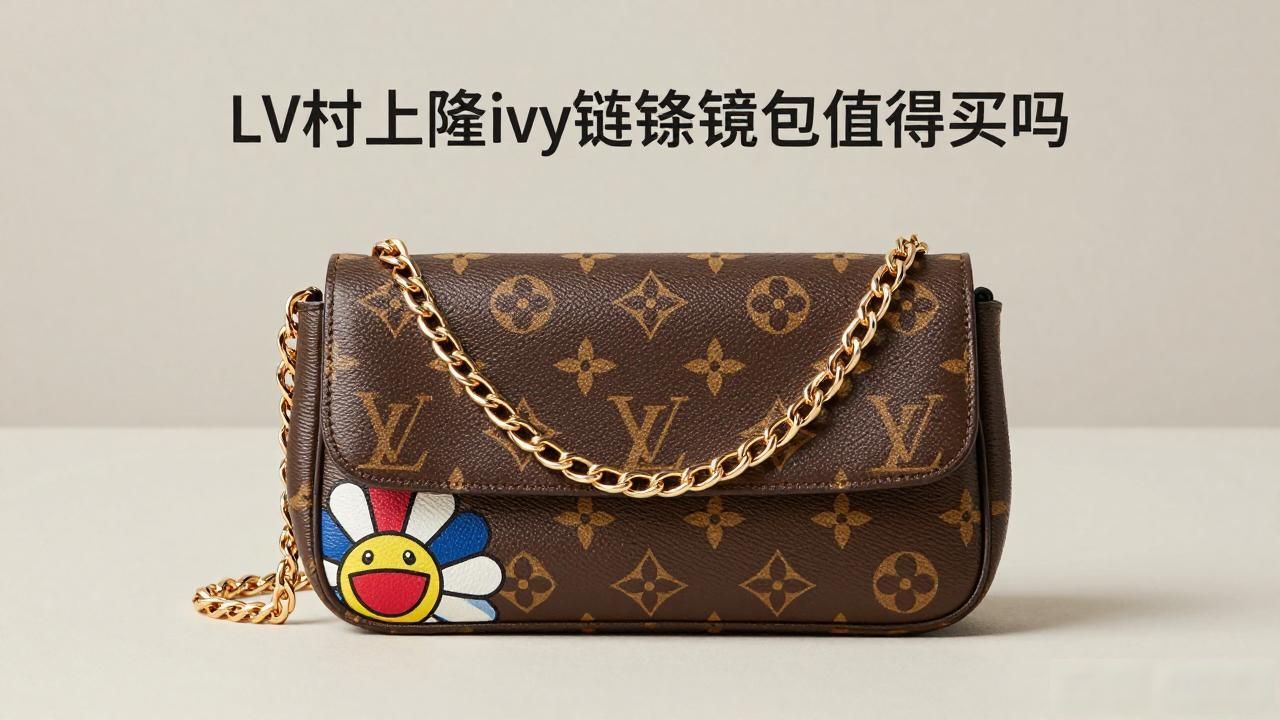 LV× 村上隆 Wallet On Chain Ivy｜LV 村上隆联名 ivy 链条钱包包_LV× 村上隆 Wallet On Chain Ivy｜LV 村上隆联名 ivy 链条钱包包_LV× 村上隆 Wallet On Chain Ivy｜LV 村上隆联名 ivy 链条钱包包