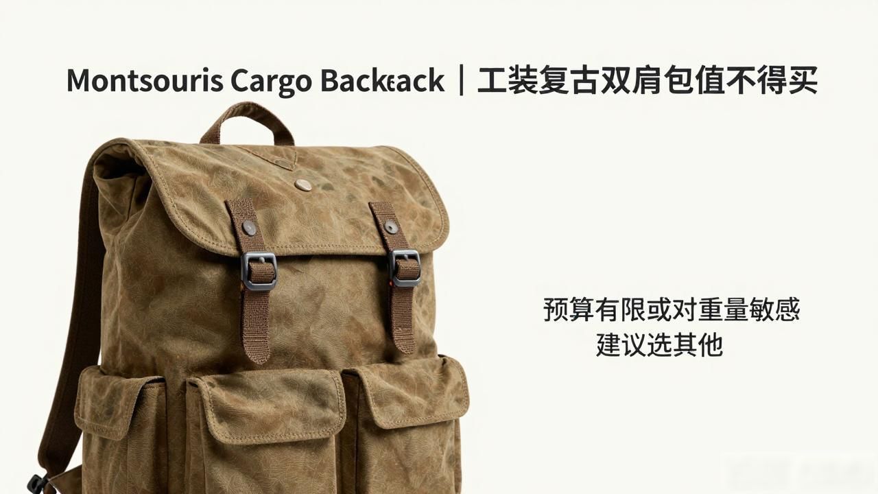 Montsouris Cargo Backpack|工装复古双肩包值不值得买 lv2026 第2张-买A货 工装双肩包品牌_Montsouris Cargo Backpack|工装复古双肩包_复古双肩包男