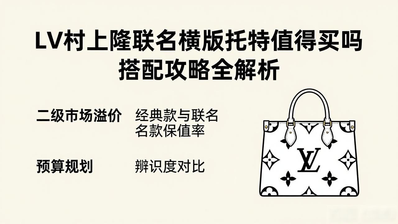 LV村上隆联名横版托特值得买吗 搭配攻略全解析 lv2026 第2张-买A货 LV× 村上隆 Carryall East West|LV 村上隆联名横版全能托特_LV× 村上隆 Carryall East West|LV 村上隆联名横版全能托特_LV× 村上隆 Carryall East West|LV 村上隆联名横版全能托特