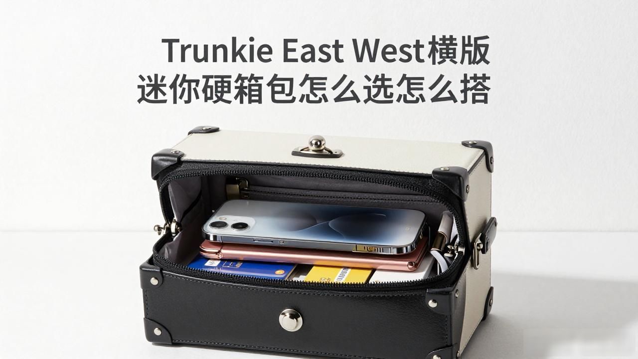 迷你旅行箱斜挎包_迷你行李箱包包_Trunkie East West｜横版迷你硬箱包