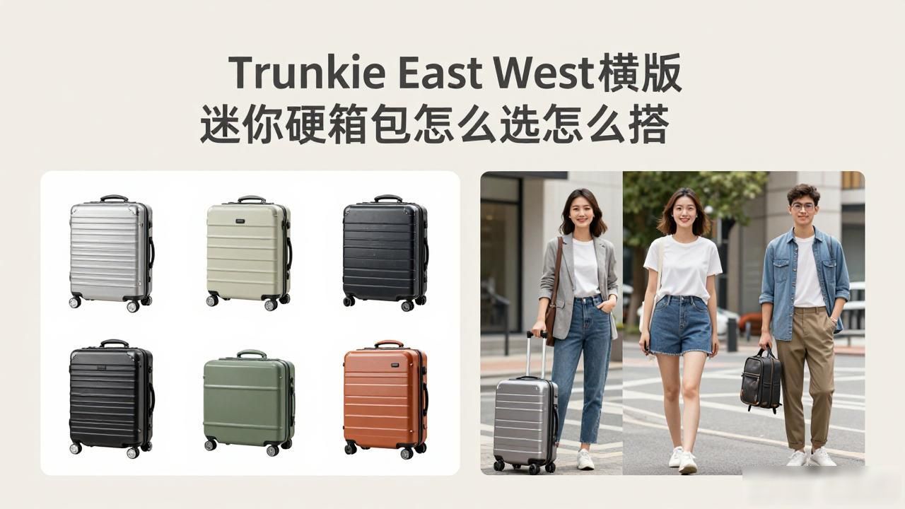 迷你行李箱包包_Trunkie East West｜横版迷你硬箱包_迷你旅行箱斜挎包