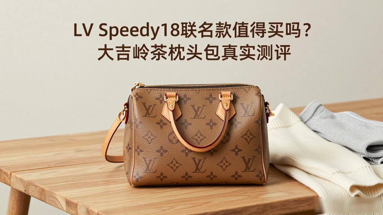 LV Speedy18联名款值得买吗?大吉岭茶枕头包真实测评 lv2026 第1张-买A货 LV×The Darjeeling Limited Speedy18|大吉岭茶联名枕头包 18_大吉岭茶包是什么味道_大吉岭茶包装