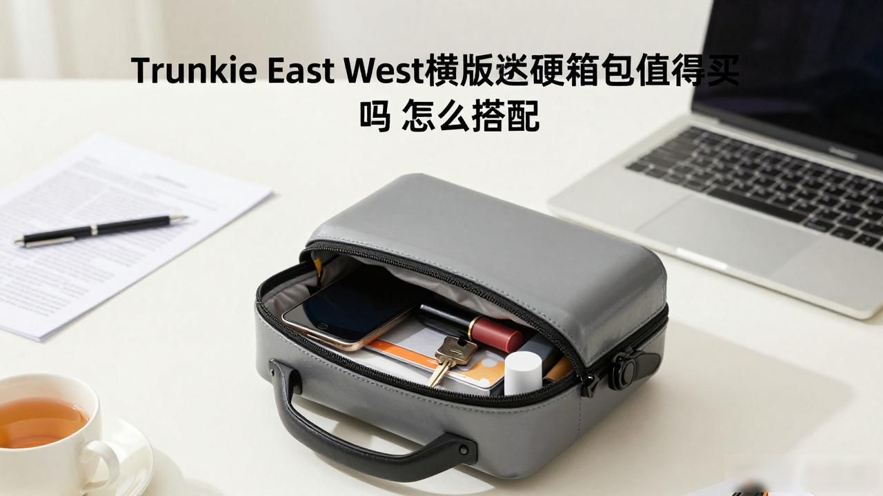 Trunkie East West｜横版迷你硬箱包_迷你旅行箱斜挎包_迷你旅行箱