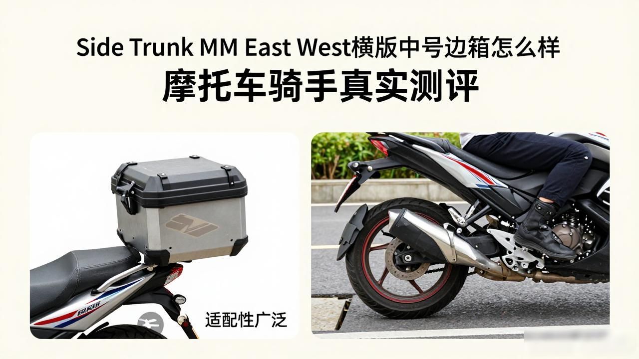 Side Trunk MM East West横版中号边箱怎么样 摩托车骑手真实测评 lv2026 第2张-买A货 横版行李箱_Side Trunk MM East West|横版中号侧边硬箱_横款行李箱