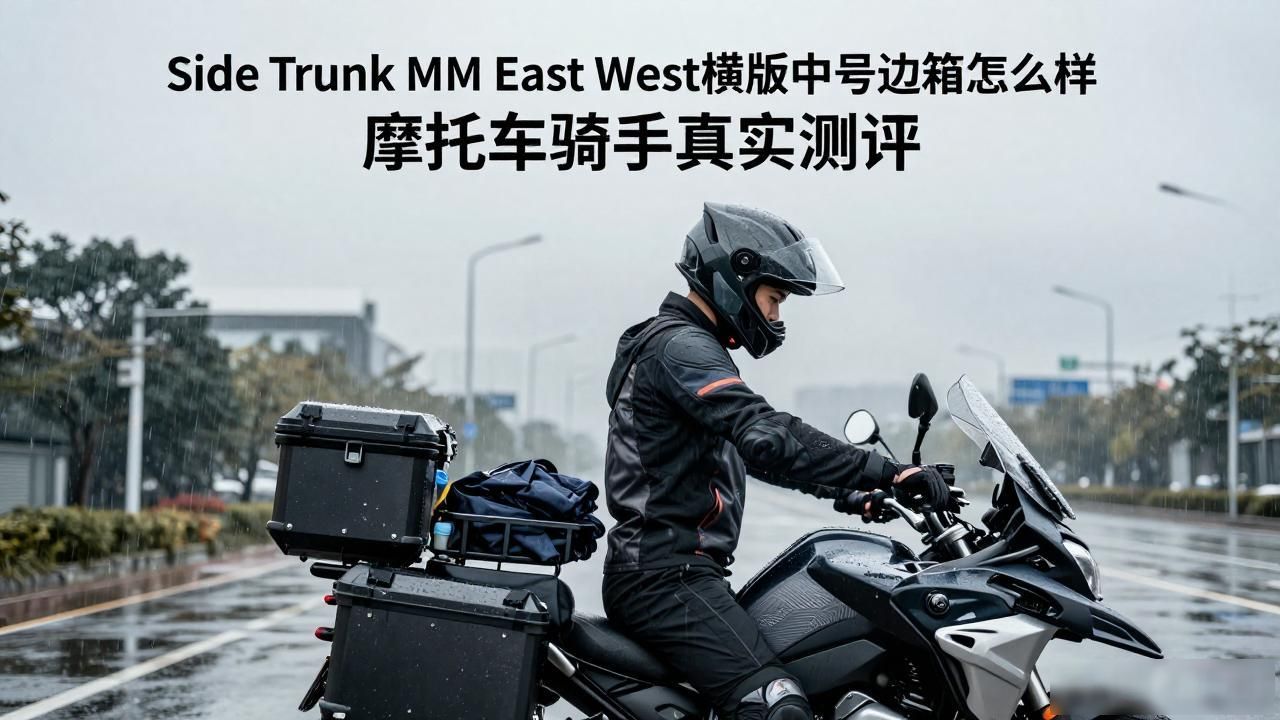 Side Trunk MM East West横版中号边箱怎么样 摩托车骑手真实测评 lv2026 第3张-买A货 横版行李箱_Side Trunk MM East West|横版中号侧边硬箱_横款行李箱