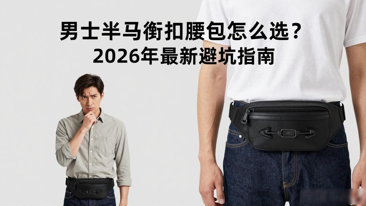 男士半马衔扣腰包怎么选?2026年最新避坑指南 gucci2026 第1张-买A货 男士腰包怎么系在腰上_男士腰扣怎么佩戴_Half Horsebit Mens Waist Bag|男士半马衔扣腰包