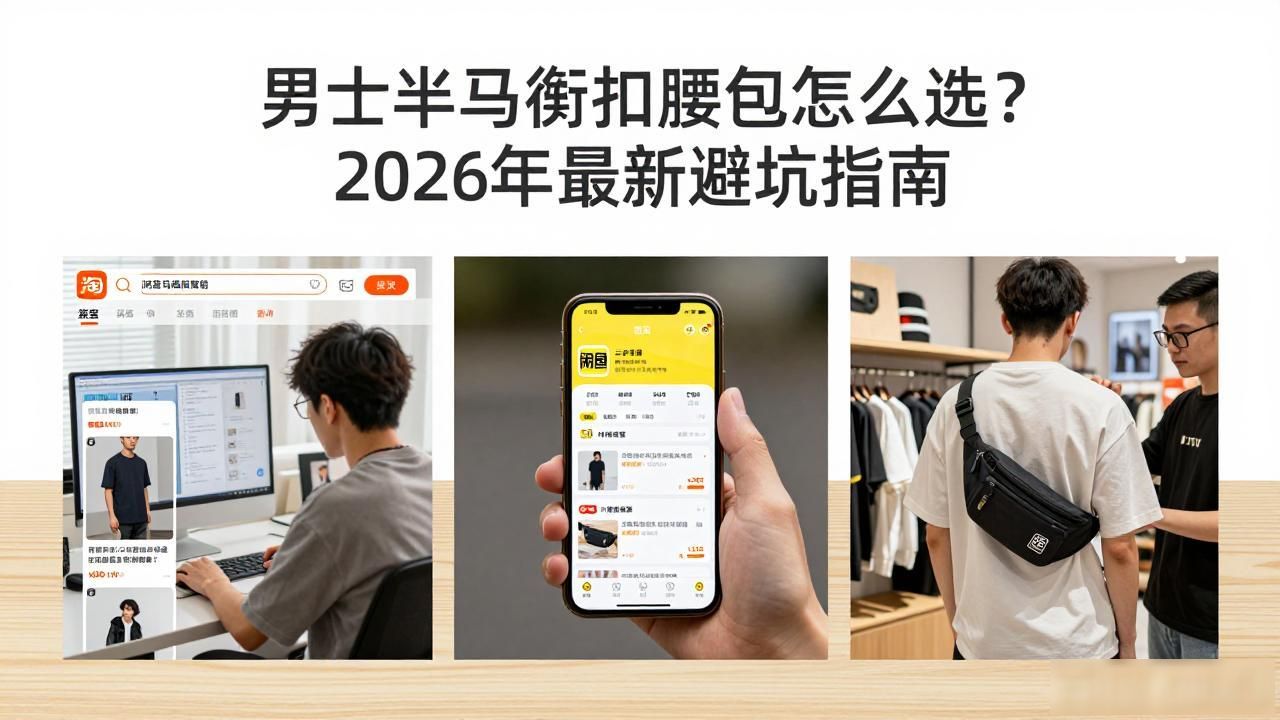 男士半马衔扣腰包怎么选?2026年最新避坑指南 gucci2026 第2张-买A货 男士腰扣怎么佩戴_Half Horsebit Mens Waist Bag|男士半马衔扣腰包_男士腰包怎么系在腰上