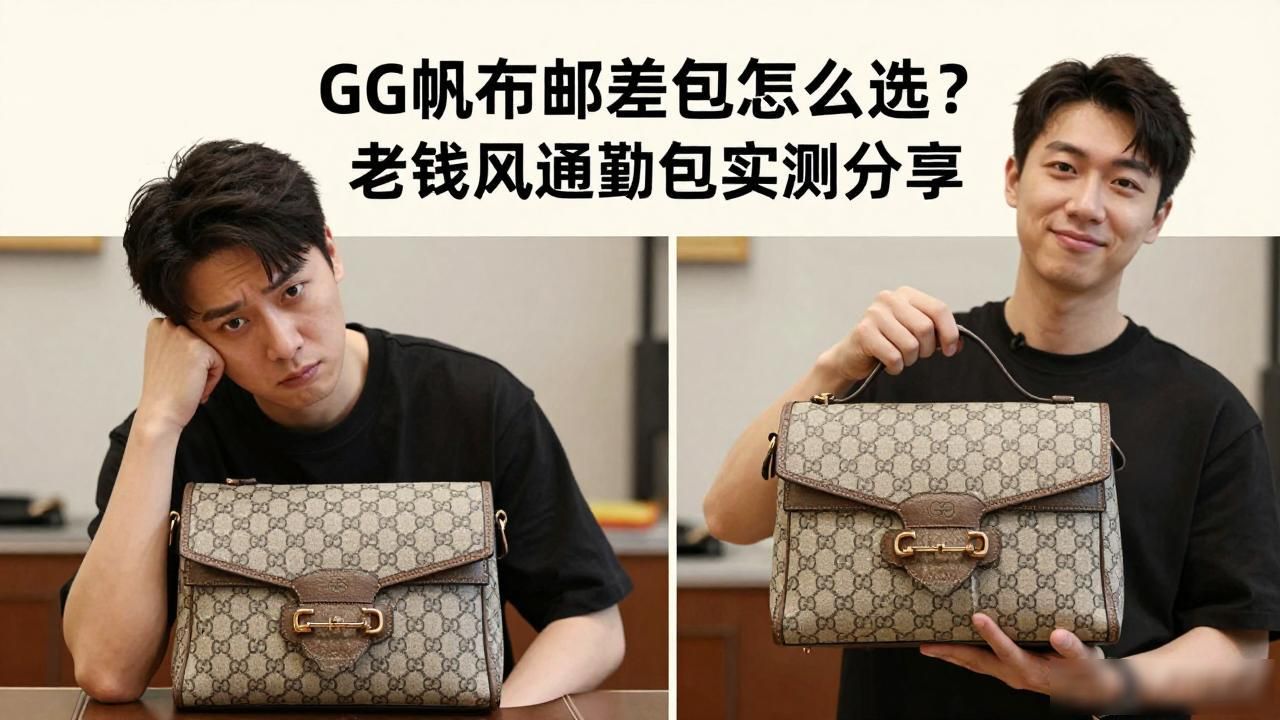GG帆布邮差包怎么选?老钱风通勤包实测分享 gucci2026 第1张-买A货 burberry帆布邮差包_GG Canvas Messenger Bag|GG 帆布邮差包_帆布邮差包品牌