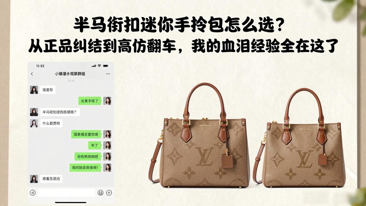 半马衔扣迷你手拎包怎么选?从正品纠结到高仿翻车,我的血泪经验全在这了 gucci2026 第1张-买A货 Half Horsebit Mini Handbag|半马衔扣迷你手拎包_Half Horsebit Mini Handbag|半马衔扣迷你手拎包_Half Horsebit Mini Handbag|半马衔扣迷你手拎包