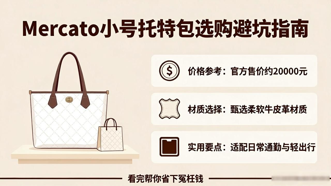 这是关于Mercato Small Tote|市集小号托特包选购避坑指南,看完帮你省下一大笔冤枉钱! gucci2026 第1张-买A货 marmont小号托特_mcm小号托特包很软吗_Mercato Small Tote|市集小号托特包