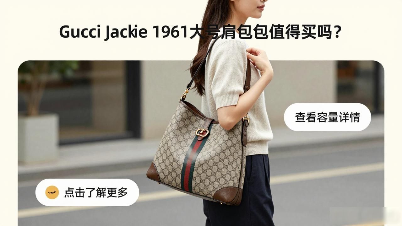 Gucci Jackie 1961大号肩背包值得买吗? gucci2026 第3张-买A货 卡农三把小提琴一把大提琴_小规模都是零申报吗_Jackie 1961 Large Shoulder Bag|1961 贾琪大号肩背包