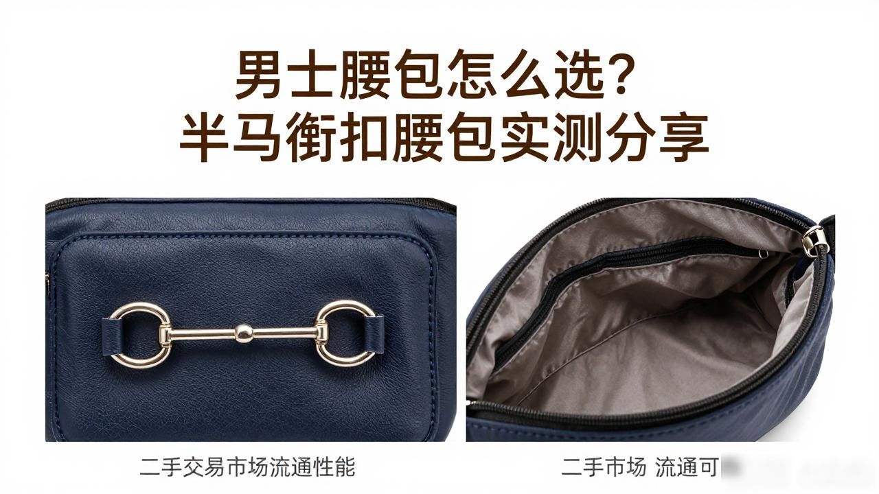 男士腰包怎么选?半马衔扣腰包实测分享 gucci2026 第3张-买A货 Half Horsebit Mens Waist Bag|男士半马衔扣腰包_腰带扣男_男士腰带扣头风水讲究