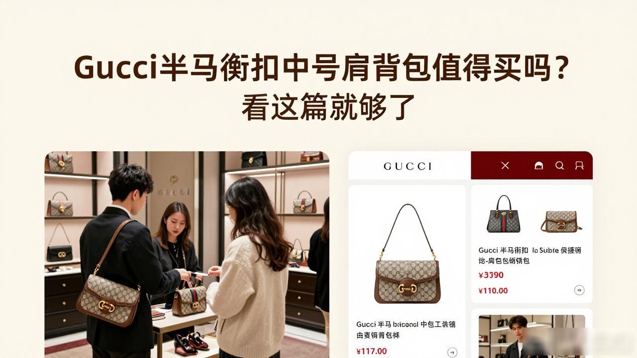 Gucci半马衔扣中号肩背包值得买吗?看这篇就够了 gucci2026 第3张-买A货 Half Horsebit Medium Shoulder Bag|半马衔扣中号肩背包_马衔扣马鞍包_马衔扣女包