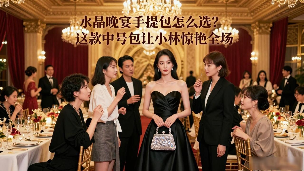 水晶晚宴手提包怎么选?这款中号包让小林惊艳全场 gucci2026 第1张-买A货 水晶包是什么牌子_水晶包多少钱_Crystal Medium Evening Top Handle Bag|水晶晚宴中号手提包