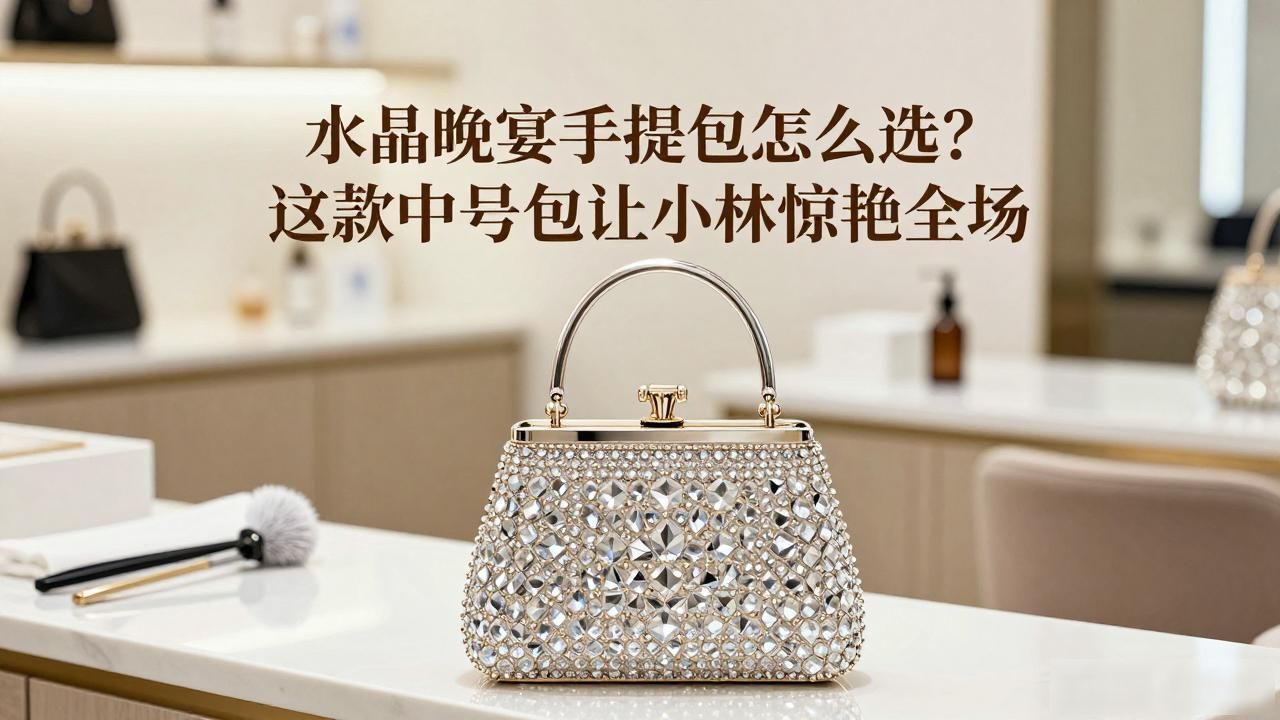 水晶晚宴手提包怎么选?这款中号包让小林惊艳全场 gucci2026 第3张-买A货 Crystal Medium Evening Top Handle Bag|水晶晚宴中号手提包_水晶包多少钱_水晶包是什么牌子