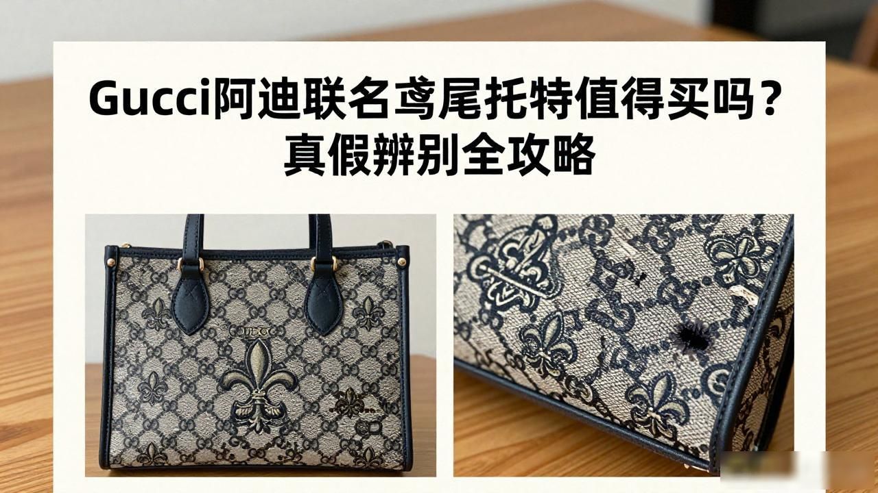 Gucci阿迪联名鸢尾托特包值得买吗?真假辨别全攻略 gucci2026 第3张-买A货 adidasgucci联名_古驰阿迪达斯三叶草联名款_Gucci × Adidas Giglio Tote|古驰 × 阿迪达斯联名鸢尾托特包