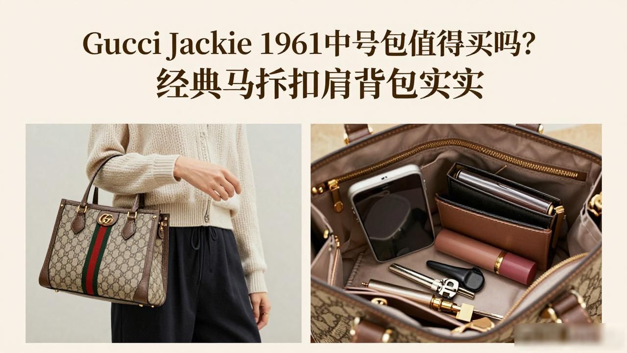 Gucci Jackie 1961中号包值得买吗?经典马衔扣肩背包实测 gucci2026 第1张-买A货 Jackie 1961 Medium Shoulder Bag|1961 贾琪中号肩背包_lv背包中号_树脂材料单肩大背包