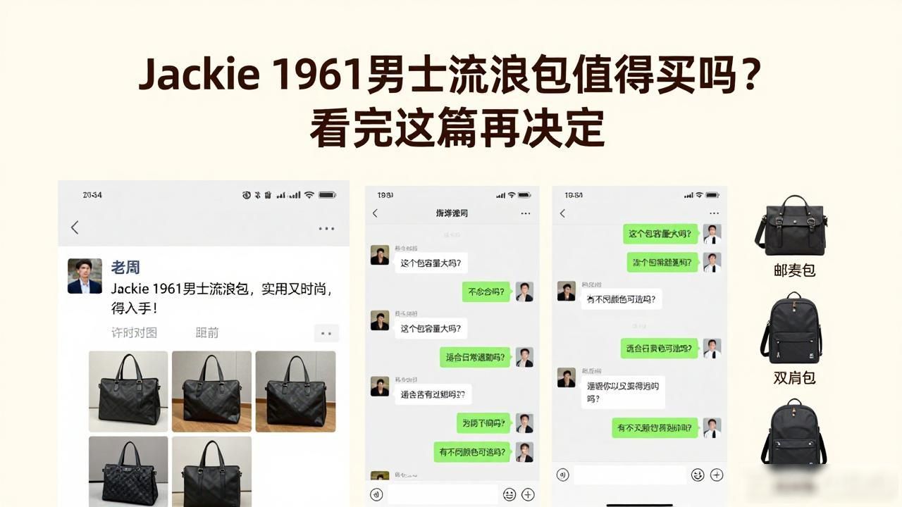 Jackie 1961男士流浪包值得买吗?看完这篇再决定 gucci2026 第3张-买A货 Jackie 1961 Mens Hobo Bag|男士 1961 贾琪流浪包_流浪包男生_凤凰时尚网流浪包
