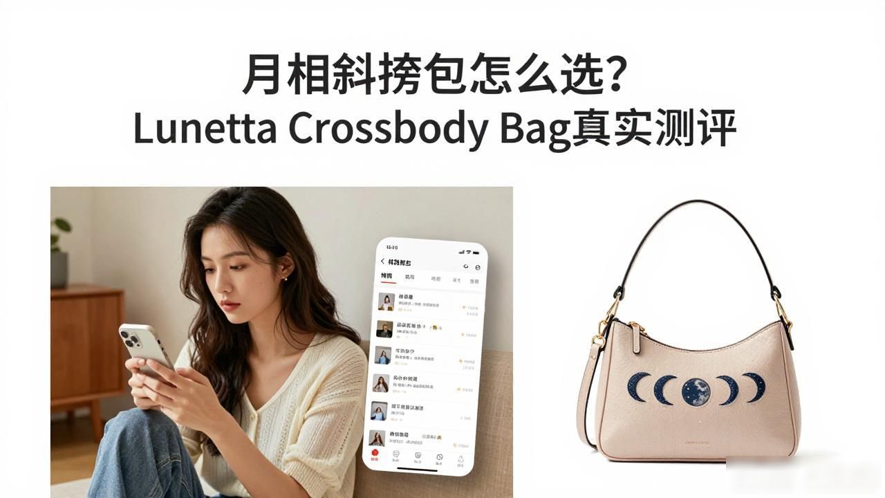 月牙斜挎包怎么裁剪_织月钩织斜挎包最简单教程_Lunetta Crossbody Bag｜月相斜挎包