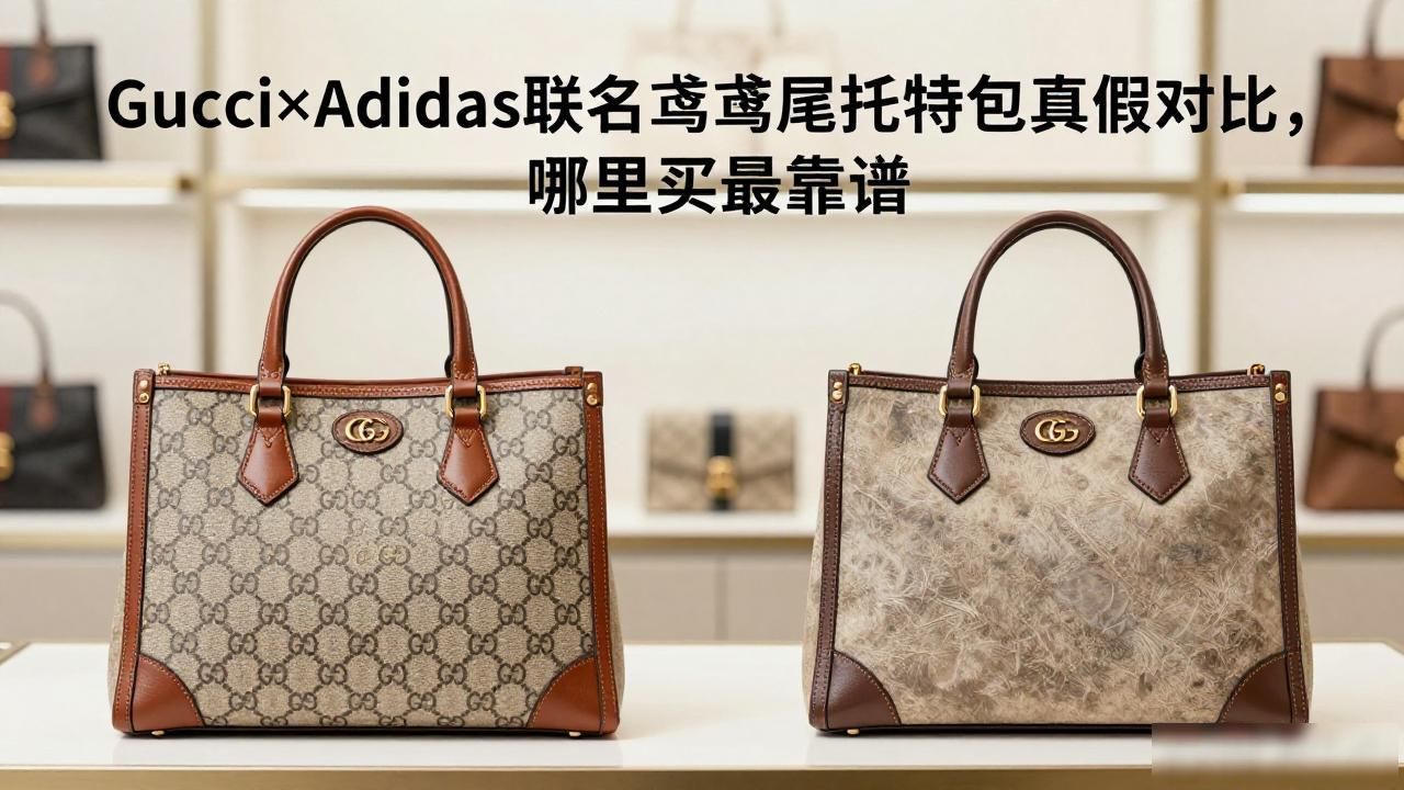 Gucci×Adidas联名鸢尾托特包真假对比,哪里买最靠谱 gucci2026 第3张-买A货 古着阿迪达斯_Gucci × Adidas Giglio Tote|古驰 × 阿迪达斯联名鸢尾托特包_adidasgucci联名
