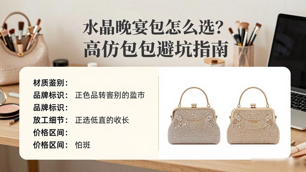 水晶晚宴包怎么选?高仿包包避坑指南 gucci2026 第1张-买A货 水晶包女_Crystal Medium Evening Top Handle Bag|水晶晚宴中号手提包_水晶包新手包法