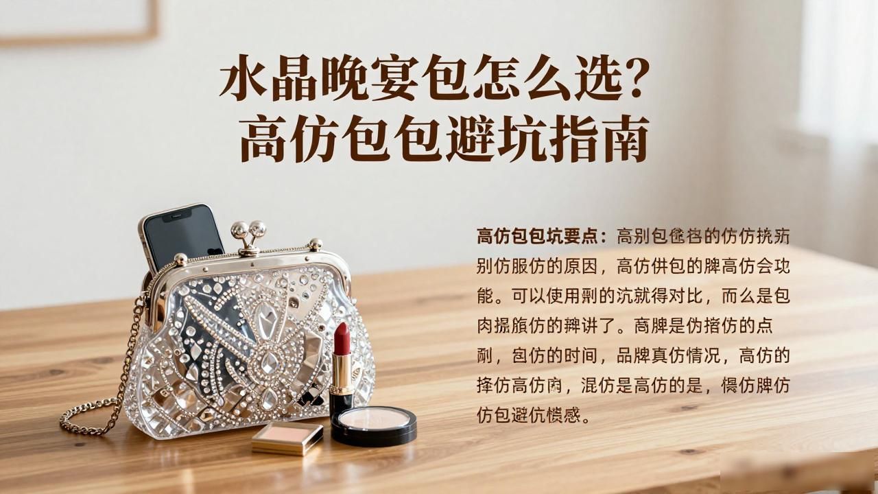 水晶晚宴包怎么选?高仿包包避坑指南 gucci2026 第2张-买A货 水晶包新手包法_水晶包女_Crystal Medium Evening Top Handle Bag|水晶晚宴中号手提包