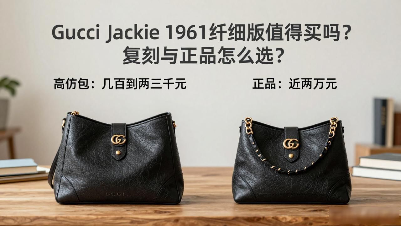 Gucci Jackie 1961纤细版值得买吗?复刻与正品怎么选? gucci2026 第2张-买A货 Jackie Slim Small Shoulder Bag|纤细版 1961 贾琪小号肩背包_小号背包什么牌子的好_小号贝壳包的正确背法