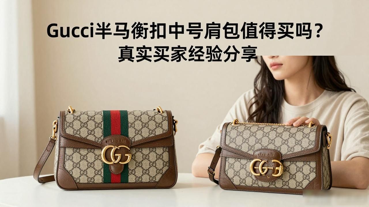 Gucci半马衔扣中号肩包值得买吗?真实买家经验分享 gucci2026 第2张-买A货 gucci马衔扣包的好处_马衔扣马鞍包_Half Horsebit Medium Shoulder Bag|半马衔扣中号肩背包
