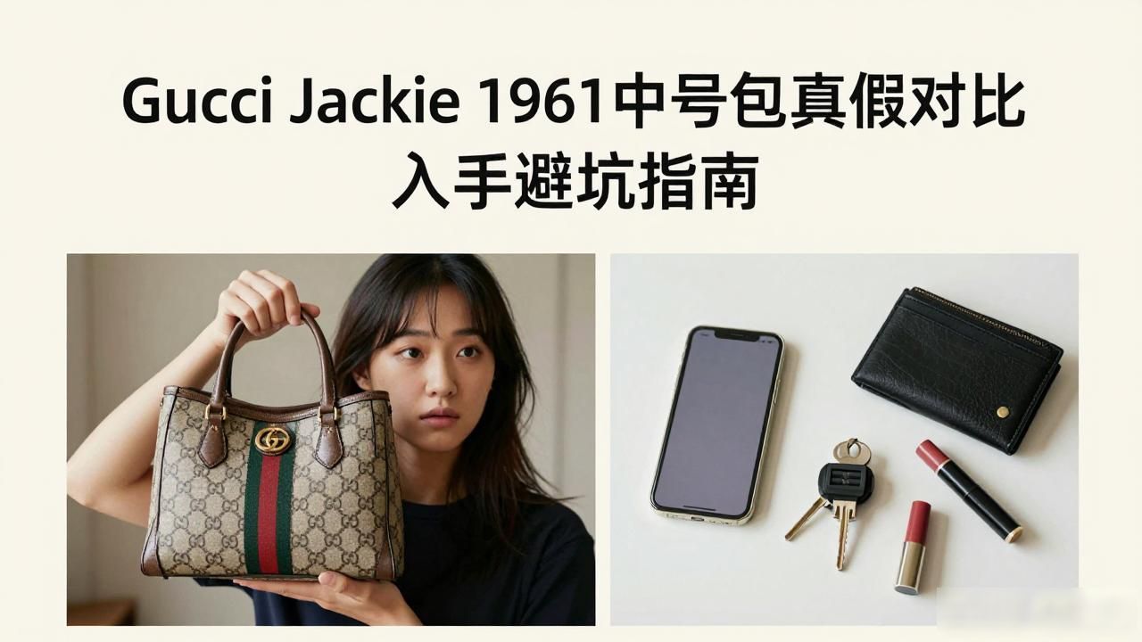 Gucci Jackie 1961中号包真假对比 入手避坑指南 gucci2026 第3张-买A货 女士双肩中号背包_Jackie 1961 Medium Shoulder Bag|1961 贾琪中号肩背包_平底侧盖多层女士单肩背包