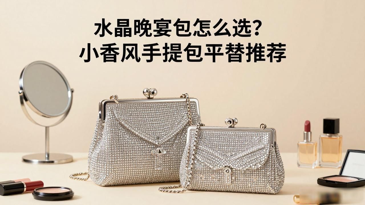 水晶包中价格_水晶包女_Crystal Medium Evening Top Handle Bag｜水晶晚宴中号手提包