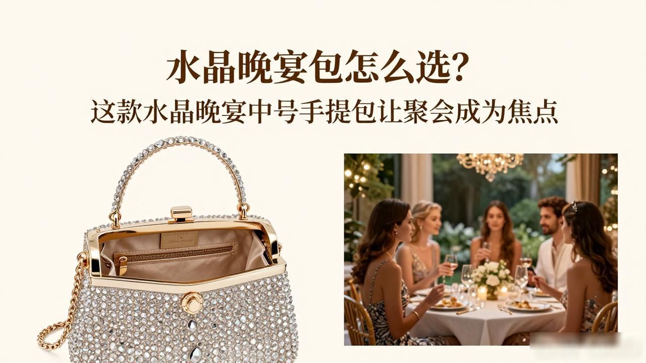 水晶晚宴包怎么选?这款水晶晚宴中号手提包让聚会成为焦点 gucci2026 第1张-买A货 Crystal Medium Evening Top Handle Bag|水晶晚宴中号手提包_水晶包新手包法_水晶包是什么牌子