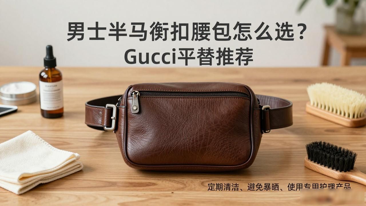 男士半马衔扣腰包怎么选?Gucci平替推荐 gucci2026 第3张-买A货 腰带扣男_男士腰带扣头怎么系_Half Horsebit Mens Waist Bag|男士半马衔扣腰包