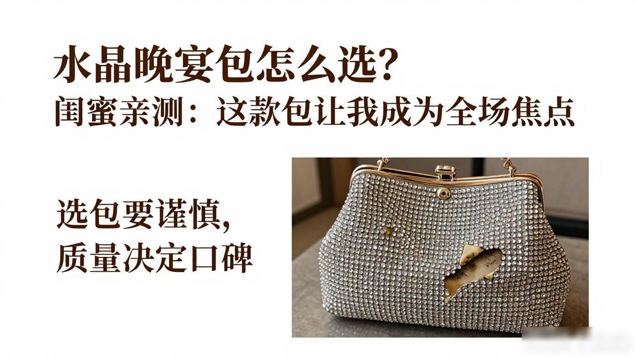 水晶晚宴包怎么选?闺蜜亲测:这款包让我成为全场焦点 gucci2026 第3张-买A货 水晶包新手包法_水晶包中价格_Crystal Medium Evening Top Handle Bag|水晶晚宴中号手提包