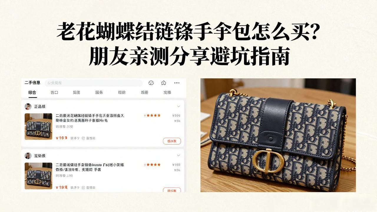 老花蝴蝶结链条手拿包怎么买?朋友亲测分享避坑指南 dior2026 第1张-买A货 蝴蝶结铁链怎么安装_Oblique Bow Chain Clutch|老花蝴蝶结链条手拿包_蝴蝶结花手链编法视频教程