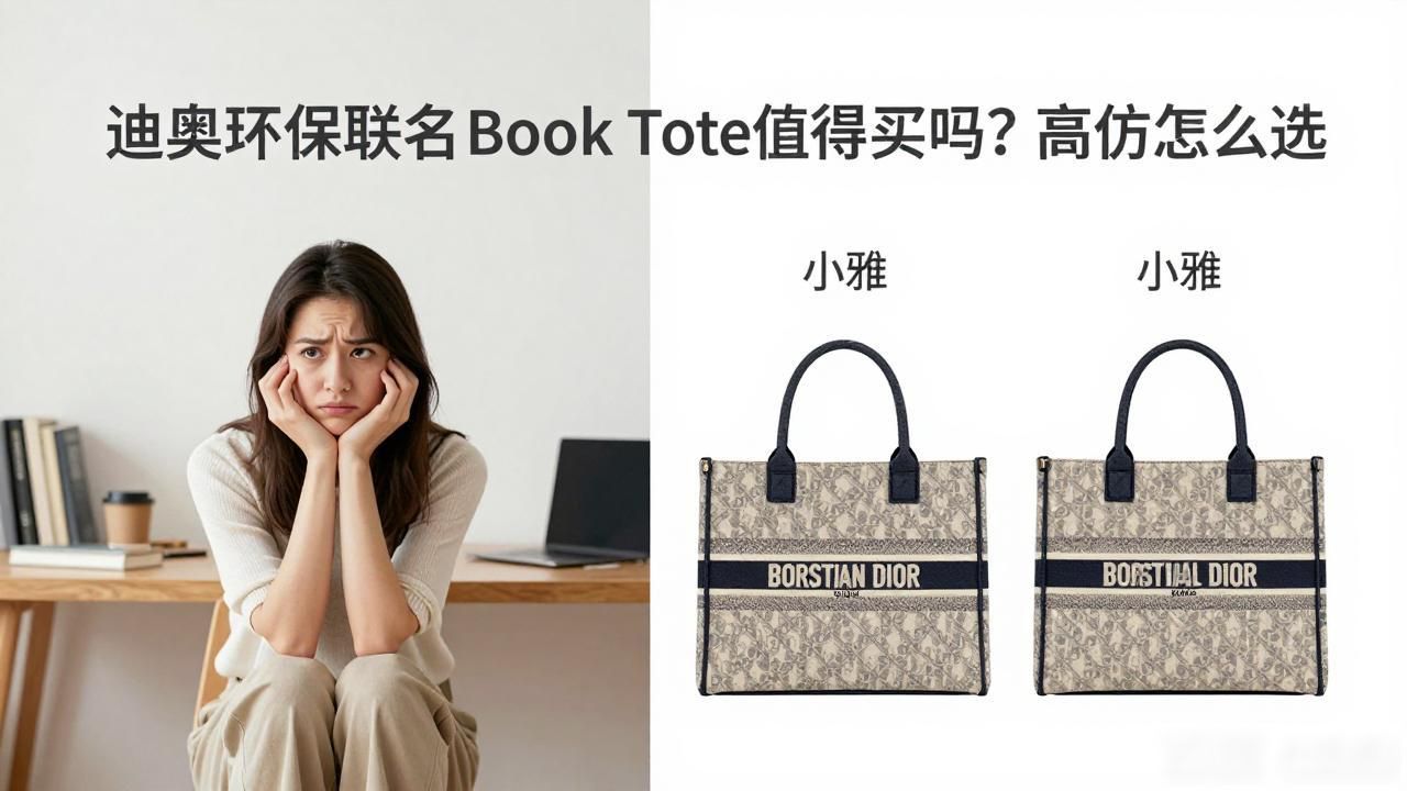迪奥环保联名Book Tote值得买吗?高仿怎么选 dior2026 第1张-买A货 迪奥booktote托特包_Dior × Parley Book Tote|迪奥环保联名书本托特_迪奥托特book大号