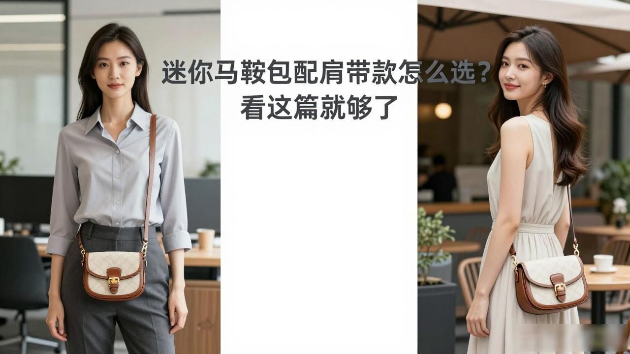迷你马鞍包配肩带款怎么选?看这篇就够了 dior2026 第3张-买A货 迷你包包的长肩带怎么系短_Mini Saddle Bag With Strap|迷你马鞍包(配肩带)_马鞍肩带袖一线连最简单