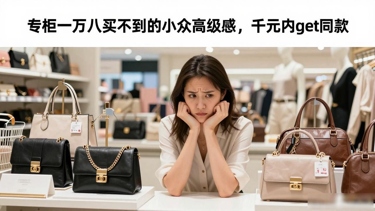 专柜一万八买不到的小众高级感,千元内get同款 dior2026 第1张-买A货 朱朱背的迪奥包包_Small Dior Jolie Top Handle|小号迪奥朱莉手提包_迪奥包包小号