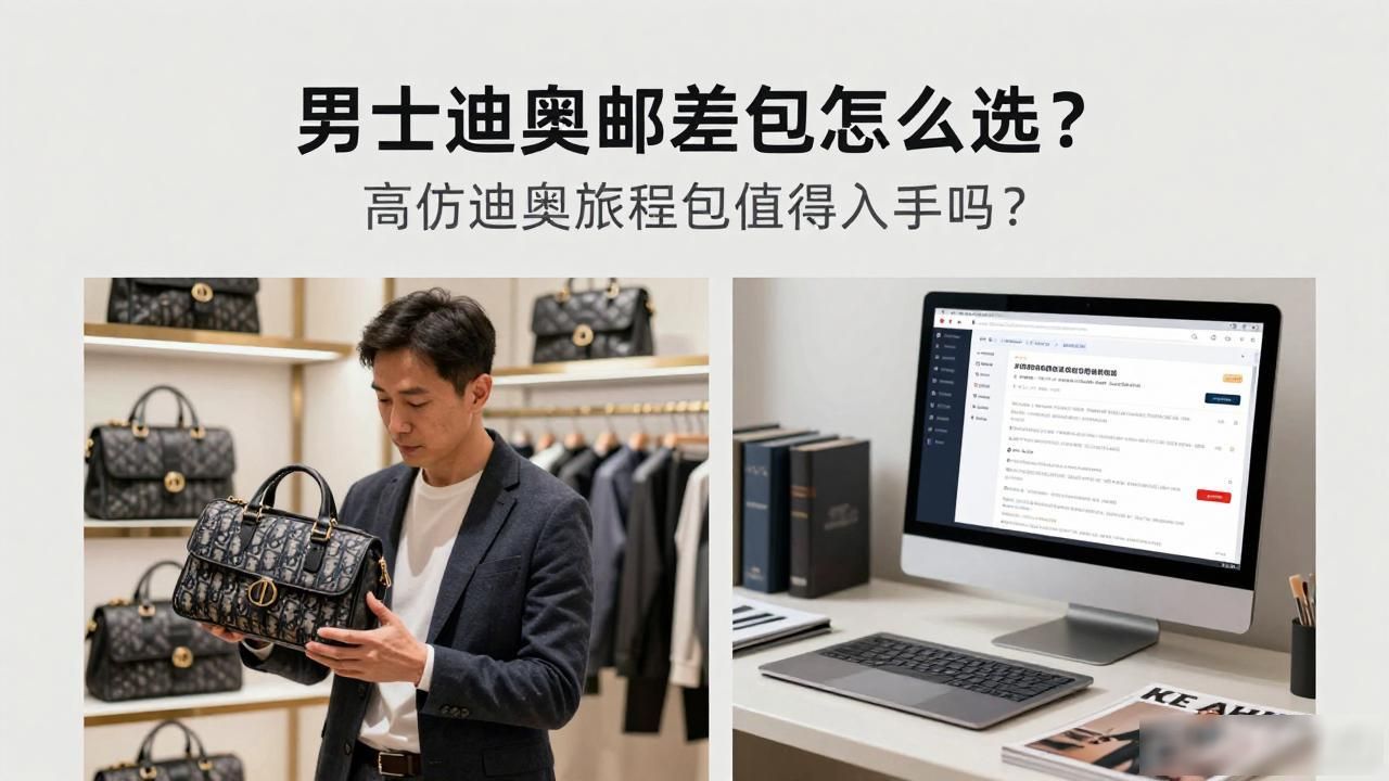 D-Journey Men Messenger｜男士迪奥旅程邮差包_迪奥邮差包官网价格_迪奥旅行包