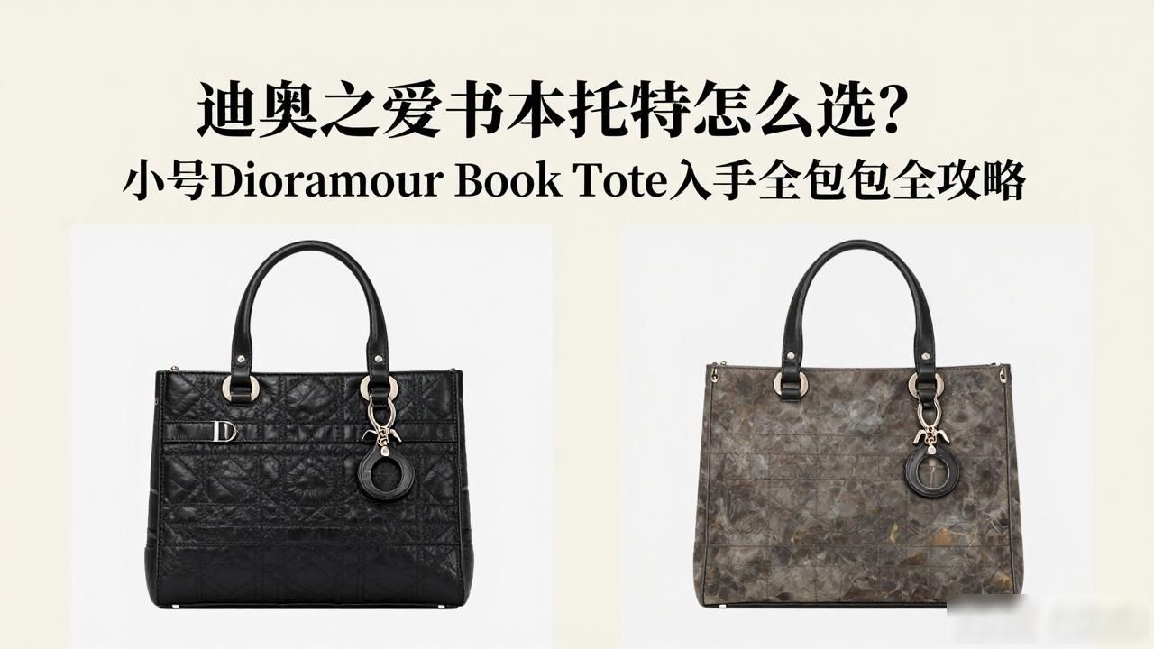 迪奥托特中号_迪奥托特book大号_Dioramour Book Tote Small｜小号迪奥之爱书本托特