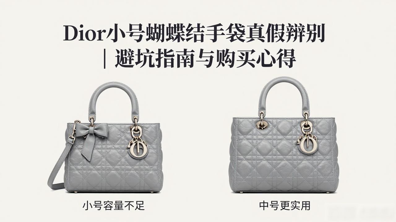 Dior小号蝴蝶结手袋真假辨别|避坑指南与购买心得 dior2026 第2张-买A货 迪奥蝴蝶结包_迪奥蝴蝶结包包官网官方网_Dior Bow Small Bag|小号迪奥蝴蝶结手袋
