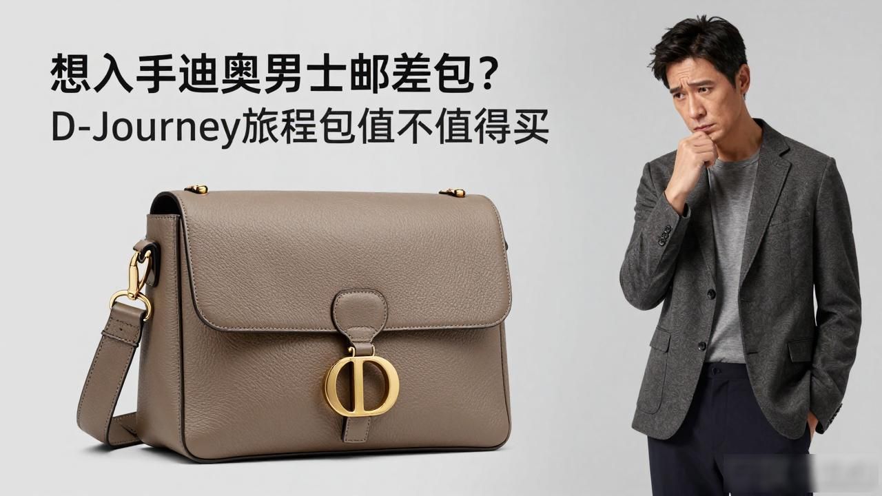 迪奥出差包_迪奥邮差包官网价格_D-Journey Men Messenger｜男士迪奥旅程邮差包