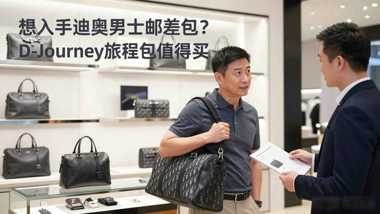 迪奥出差包_D-Journey Men Messenger｜男士迪奥旅程邮差包_迪奥邮差包官网价格