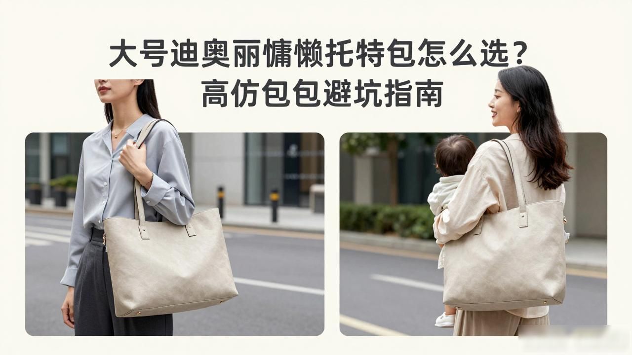 大号迪奥丽慵懒托特包怎么选?高仿包包避坑指南 dior2026 第3张-买A货 迪奥booktote托特包_迪奥托特包哪个好看_Diorly Large Bag|大号迪奥丽慵懒托特包