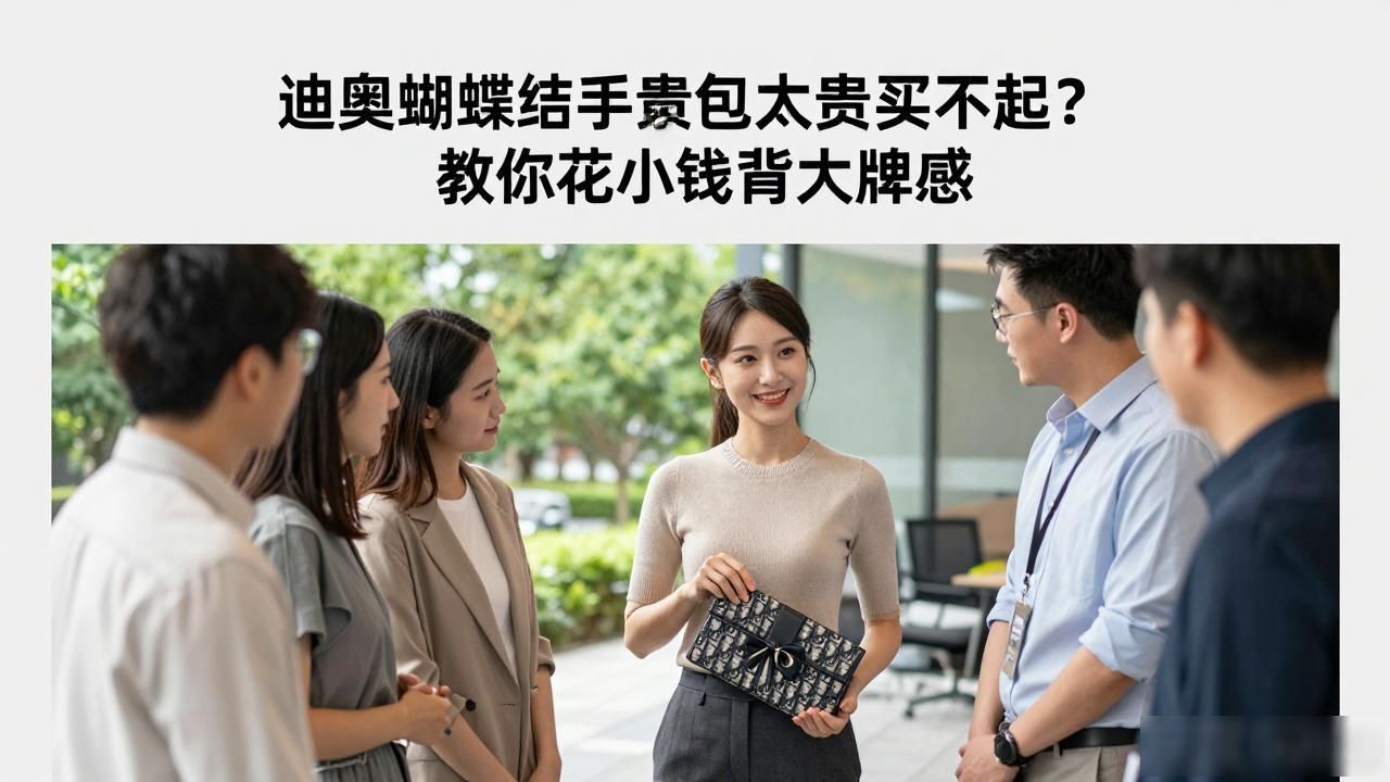 迪奥蝴蝶结手拿包太贵买不起?教你花小钱背大牌感 dior2026 第2张-买A货 Oblique Bow Chain Clutch|老花蝴蝶结链条手拿包_蝴蝶结铁链怎么安装_手链打蝴蝶结